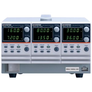 Instek PSW-1080L455 DC Power Supply, Triple CH, Prog. Switching, 80/160/160V, 1080W, PSW-Multi Series