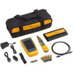 Fluke Networks LinkIQ Cable Network Test Kit: 10G, IDs 1-7, Adapters, Probe